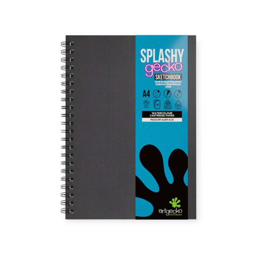 Picture of 300GSM A4 SPIRAL PORTRAIT SKETCH PAD 20 PAGES